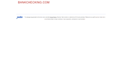 Desktop Screenshot of bankchecking.com